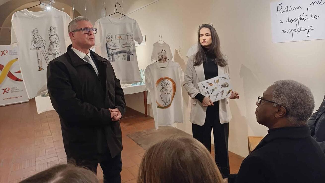 Výstava o bezpečí dětí v církvi