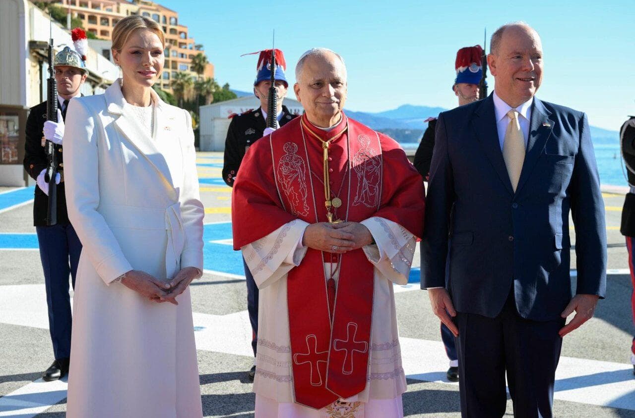 Papež na návštěvě Monackého knížectví