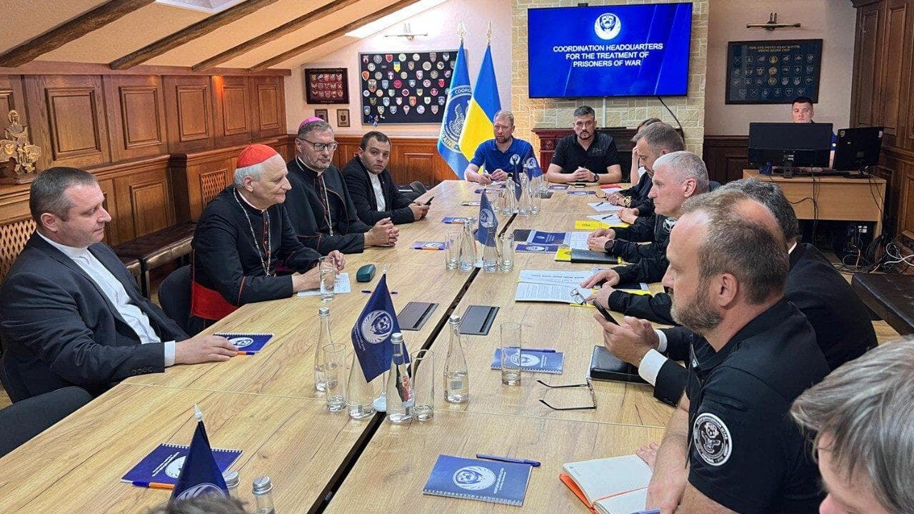 Kardinál Zuppi na Ukrajině: Klíčovým krokem k míru je repatriace dětí