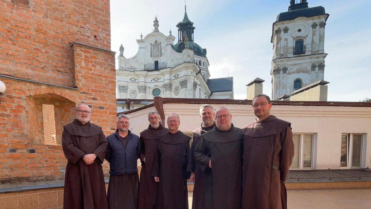 Legát papeže Lva XIV. na ukrajinském Karmelu