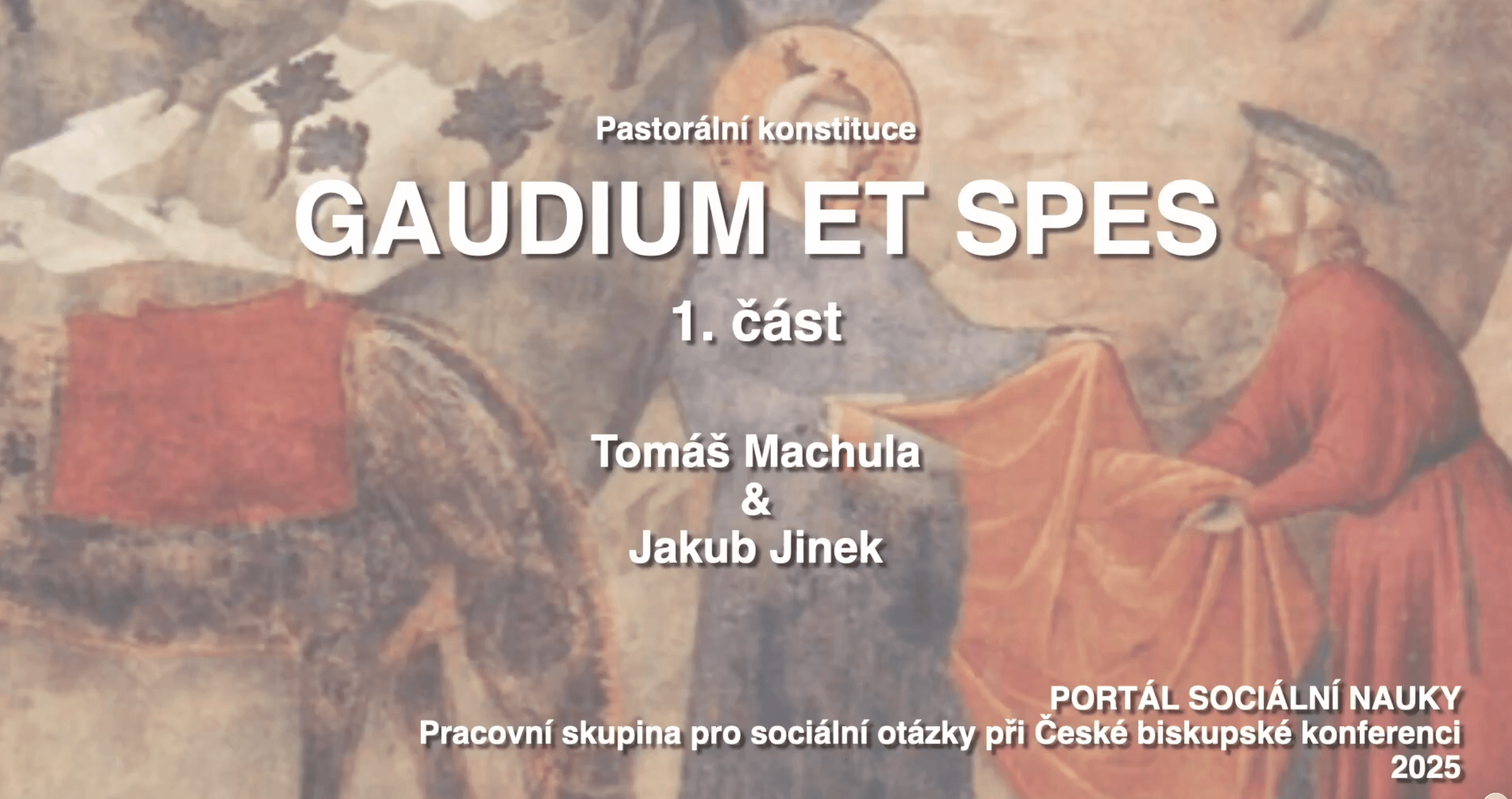 Podcasty Portálu sociální nauky církve