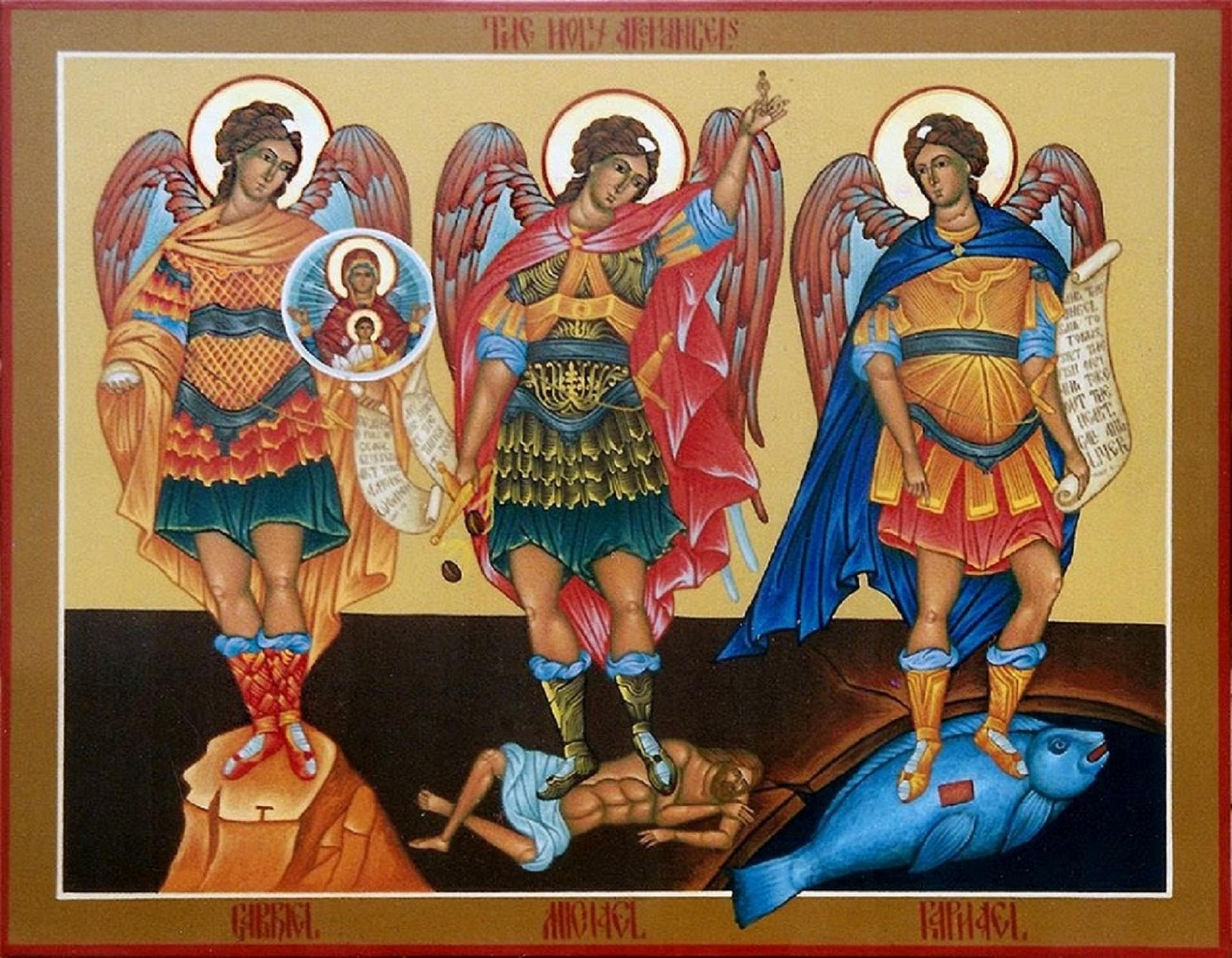 Svatí archandělé Michael, Gabriel a Rafael